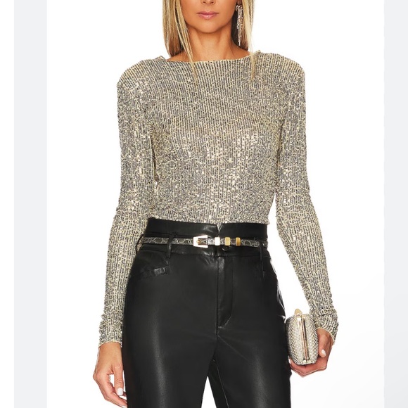 Free People Gold Rush Long Sleeve - Picture 2 of 9